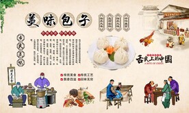 包子背景墙