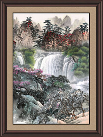 办公室山水