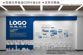 现代企业文化墙