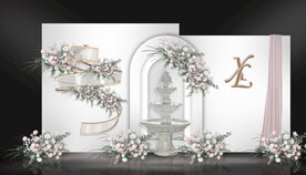 白色韩式婚礼