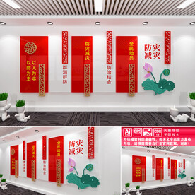 防灾减灾文化墙