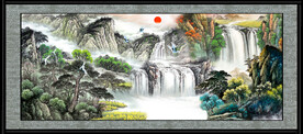 中国画山水画