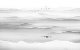 禅意山水画