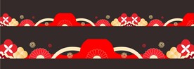 新年玻璃贴纸