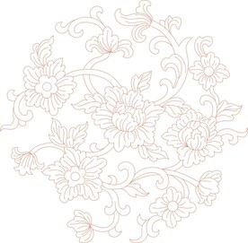 圆花纹 底纹