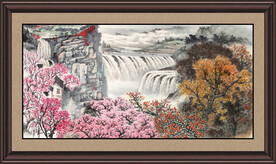 风景山水画 