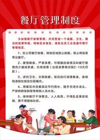 公司食堂制度