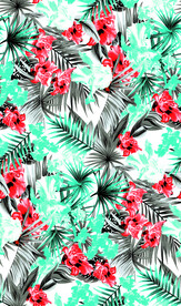 热带花
