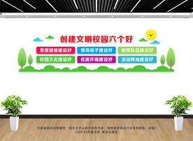 文明校园文化墙