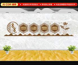 中医养生文化墙