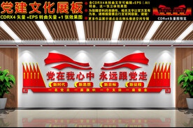 党建会议室背景墙