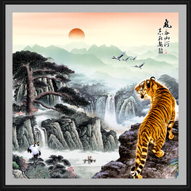 国画老虎