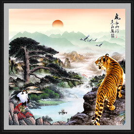 国画老虎