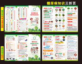 糖尿病三折页