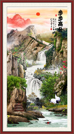 玄关山水画