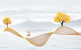 简约山水