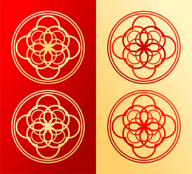 古典圆形