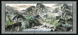 风景山水画