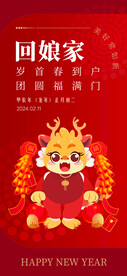 新年初二回娘家海报