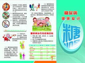 糖尿病三折页