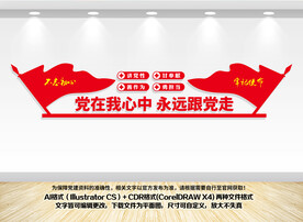 党建会议室文化展板