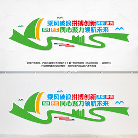 企业励志文化墙