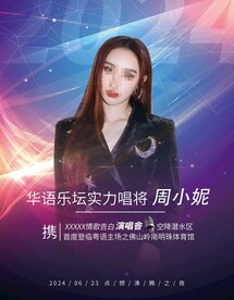 演唱会海报 