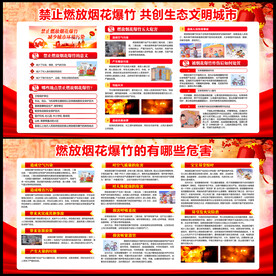 禁止燃放烟花爆竹