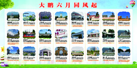 学校图片展板
