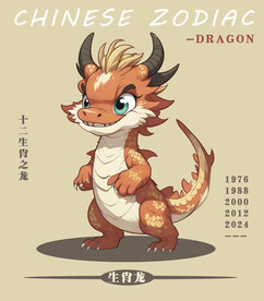 插画龙