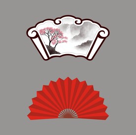 扇形造型
