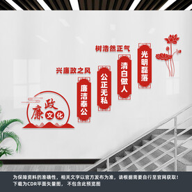 廉政楼梯文化墙
