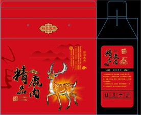 精品鹿肉礼盒  金鹿  传统美