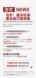地产政策海报