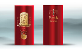 酒盒 效果分层文件