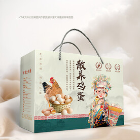 土鸡蛋包装