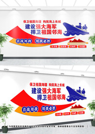 海军文化墙