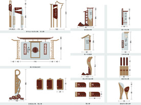 徽派景点导视VI