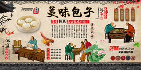 包子背景墙
