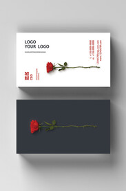 玫瑰花名片