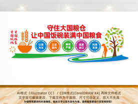 中国粮食中国饭碗文化墙