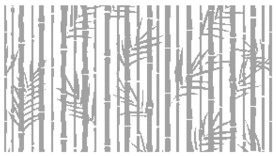 现代竹子冲孔板