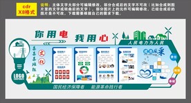 电力班组建设文化墙