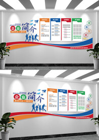 公司企业简介发展历程企业文化墙