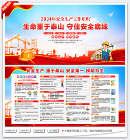 安全生产海报