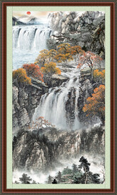 中国风山水 