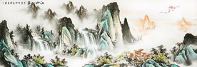 水墨国画山水