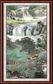 国画风景画 