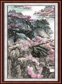 国画风景画 
