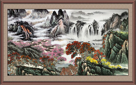 瀑布风景